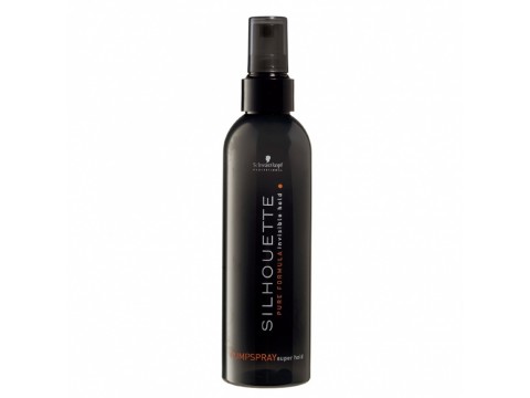 SILHOUETTE SUPER HOLD Super Hold mechaninis stiprios fiksacijos plaukų lakas,200ml